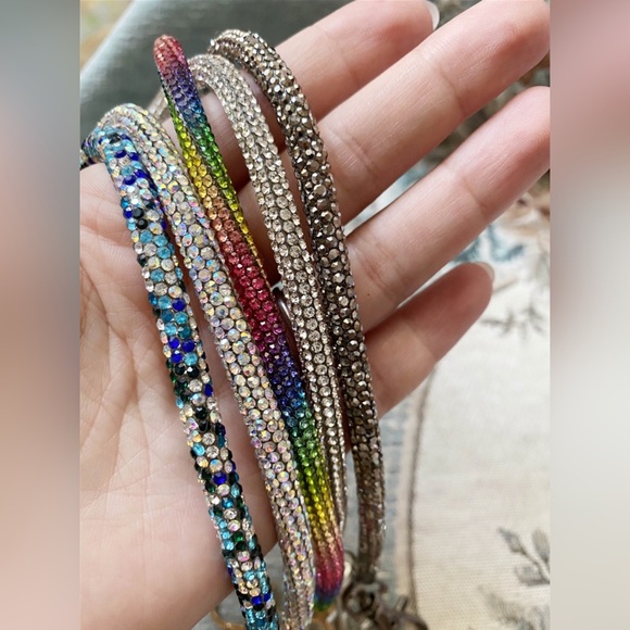 NEW Handmade AB Rhinestone FaceMask Holder Lanyard - Picture 11 of 16
